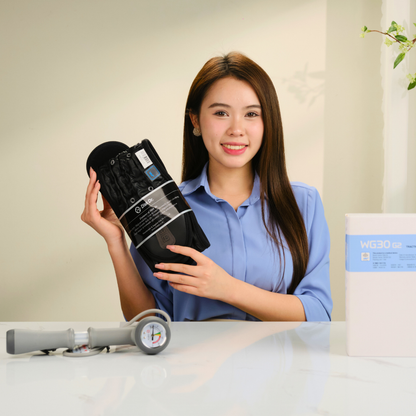 Đai kéo giãn cột sống lưng DiskDr. WG30G2 Hàn Quốc - Hỗ trợ giảm đau lưng và thoát vị đĩa đệm