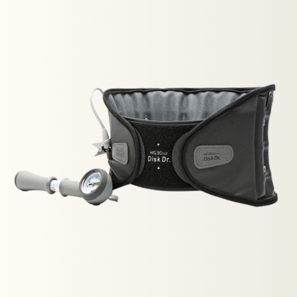 Đai kéo giãn cột sống lưng DiskDr. WG30G2 Hàn Quốc - Hỗ trợ giảm đau lưng và thoát vị đĩa đệm