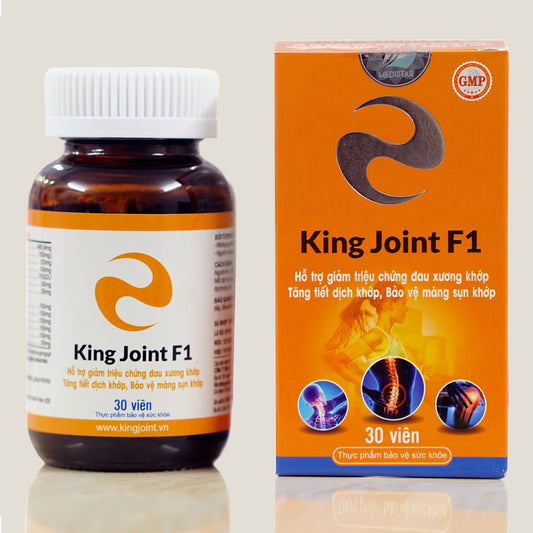 KingJoint F1 Viên Hỗ Trợ Xương Khớp - Glucosamine Hàm Lượng Cao & Thảo Dược
